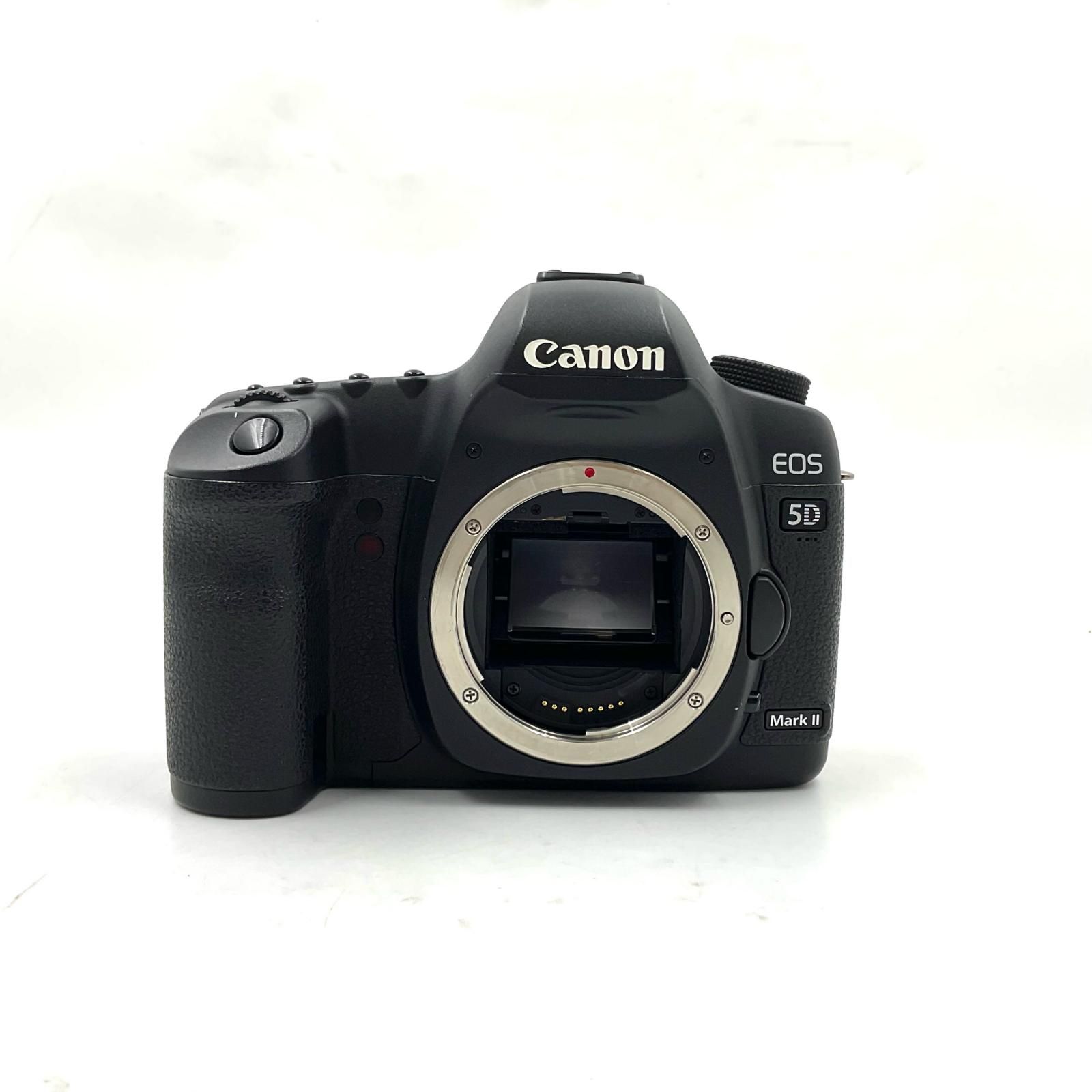 【全額返金保証】【最速発送】Canon デジタル一眼 EOS 5D Mark II ボディ ブラック 動作確認済