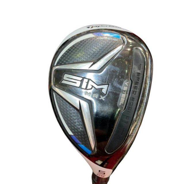 【中古】 テーラーメイド SIM MAX U5 ユーティリティ UT リシャフト (フレックスその他) メンズ 男性用 右利き 右用 Cランク ゴルフクラブ