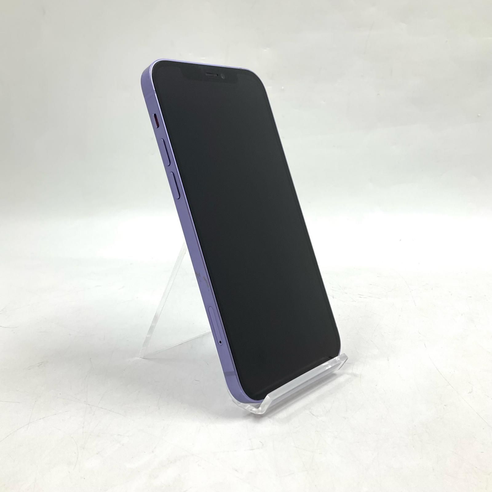 iPhone 128GB パープル 0 Softbank 全額返金保証最速発送Apple 