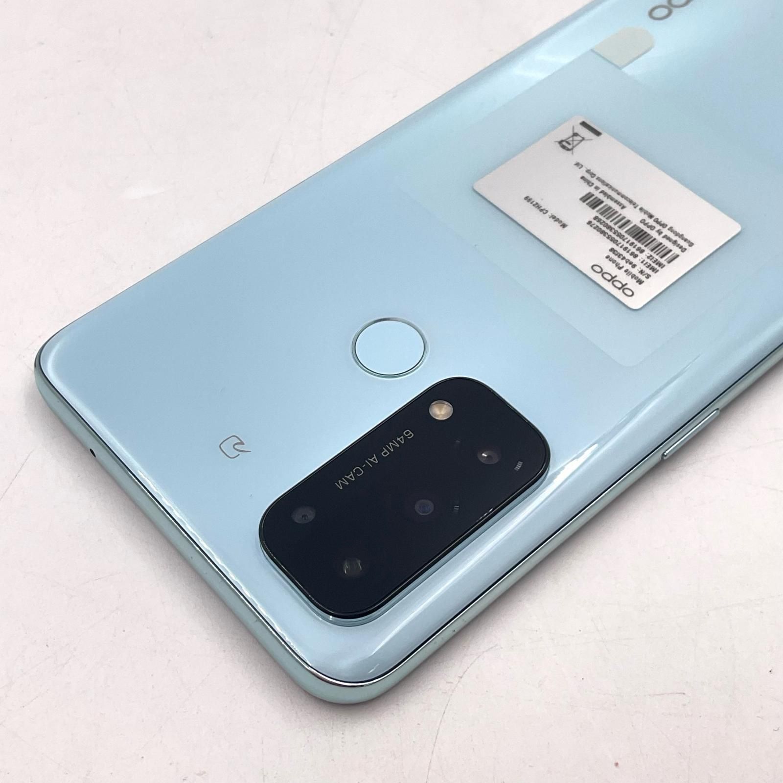 OPPO Reno 5A アイスブルー 美品 OPPO Reno 5A 128GB アイスブルー SIMフリー美品 - メルカリ
