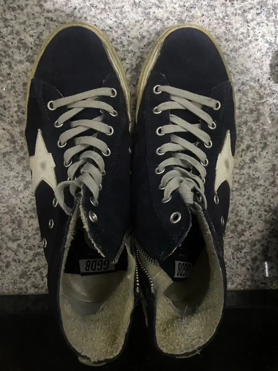 GOLDEN GOOSE ゴールデングース ハイトップ ネイビー 265