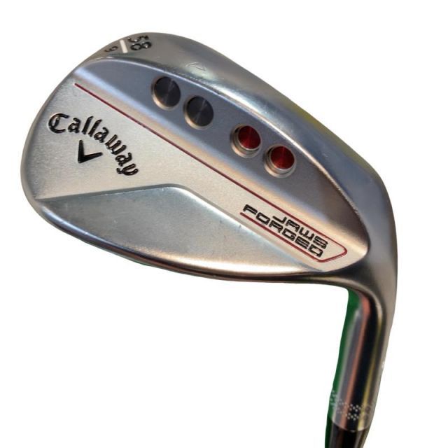 【中古】 キャロウェイ JAWS FORGED(2023) クロムメッキ 58°/09° ウェッジ WG NS PRO MODUS3 TOUR115 (フレックスS) メンズ 男性用 右利き 右用 Cランク ゴルフクラブ