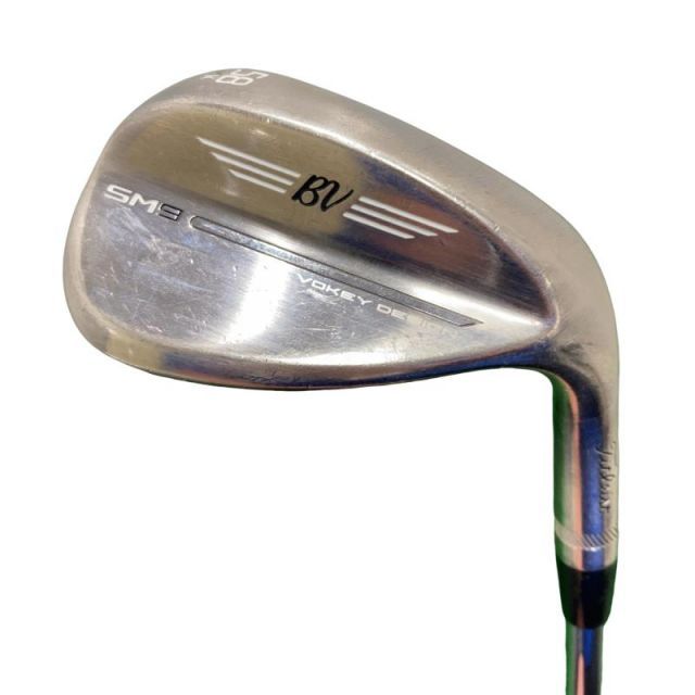 【中古】 タイトリスト VOKEY SPIN MILLED SM9 ブラッシュドスチール 58°/14°K ウェッジ WG NS PRO 950GH neo (フレックスS) メンズ 男性用 右利き 右用 Dランク ゴルフクラブ