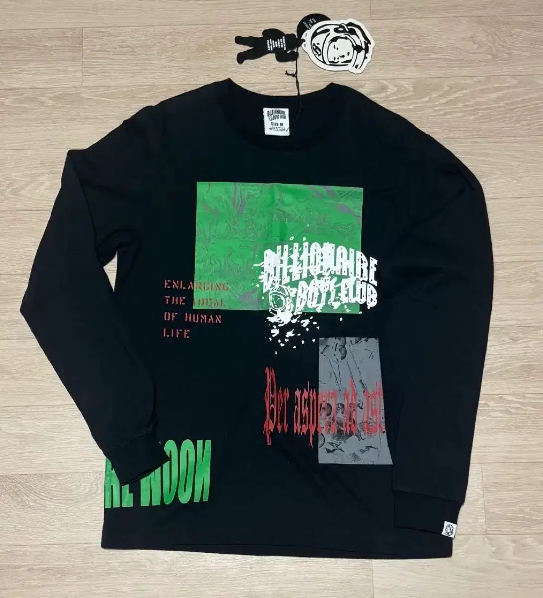 (新品) ビリオネアボーイズクラブ BBC ロングスリーブ M