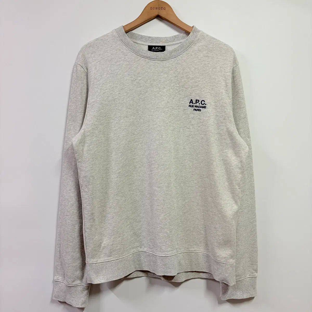 XL A.P.C. アーペーセー スモールロゴ スウェット