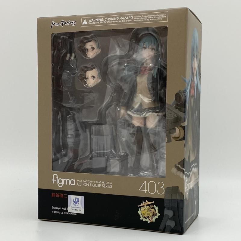 【中古】未開封 figma 403 鈴谷改二 マックスファクトリー 艦隊これくしょん 艦これ[17] 6,333円