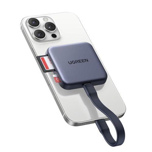 【充電+転送同時?MagSafe?UHS-II高速(市販USB3.0より2倍)】UGREEN sdカードリーダー マグネット式 カードリーダー USBタイプC SD4.0 UHS-II 最大10Gbpsで高速転送 100W PD急速充電 ip f2219329