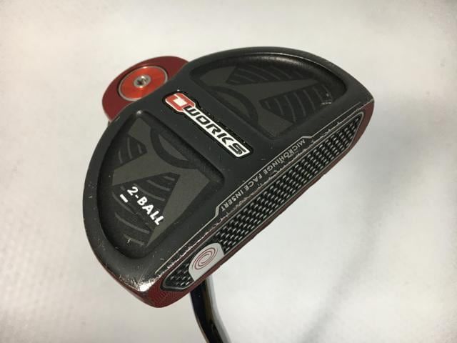 返品OK 【中古ゴルフクラブ】オデッセイ O-WORKS RED(オー･ワークス レッド) 2-Ball パター オリジナルスチール パター