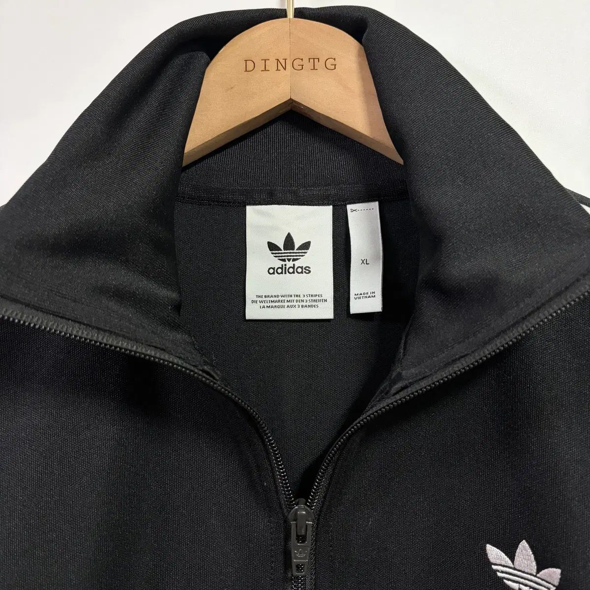 XL adidas BECKENBAUER ジャージ トラックジャージ ブラック