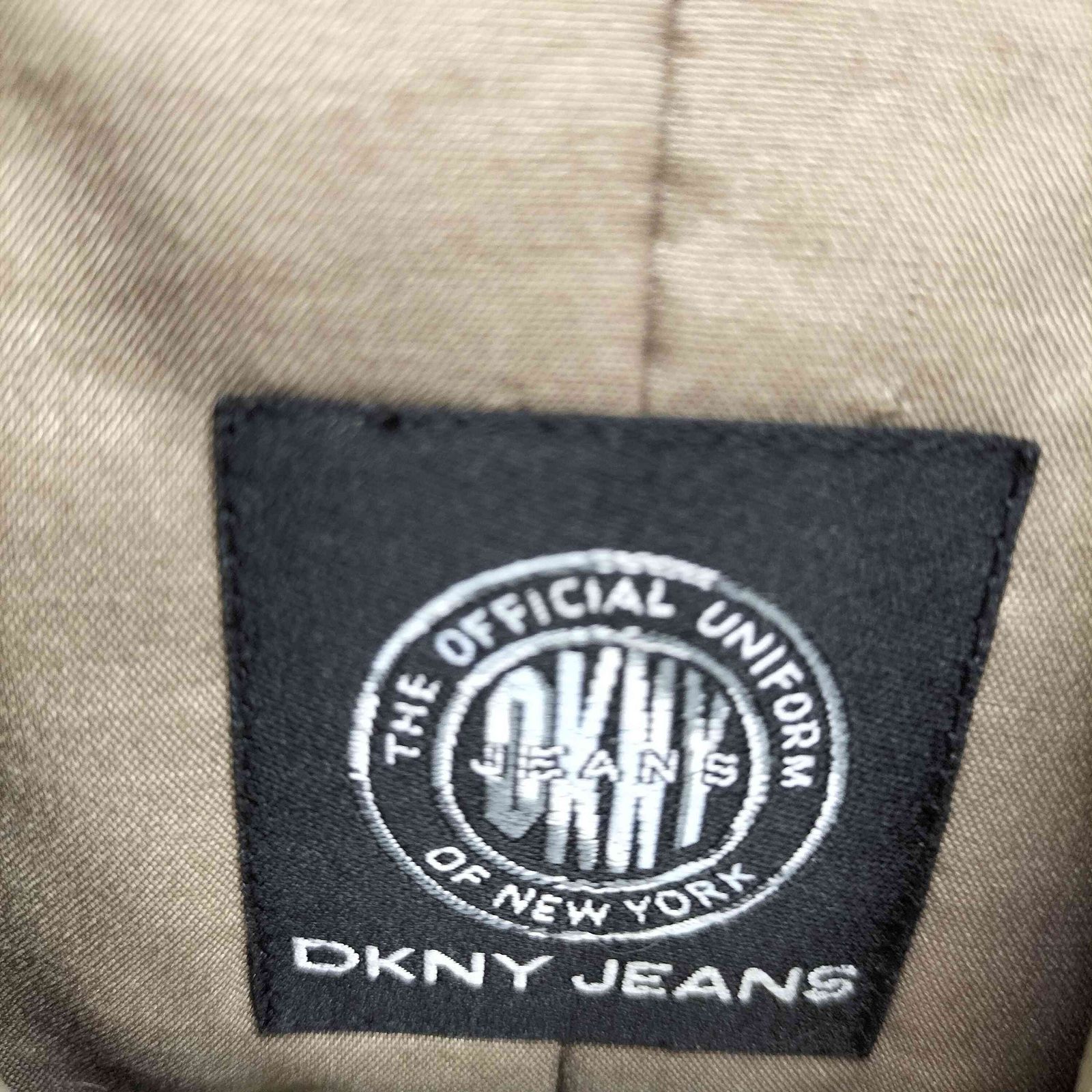 ダナキャランニューヨークジーンズ DKNY JEANS 比翼 ダブルジップ 