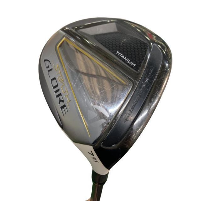 【中古】 テーラーメイド STEALTH GLOIRE 7W フェアウェイウッド FW SPEEDER NX for TM(FW) (フレックスS) メンズ 男性用 右利き 右用 Cランク ゴルフクラブ