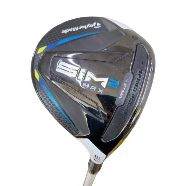【中古】 テーラーメイド SIM2 MAX 5W フェアウェイウッド FW リシャフト (フレックスその他) メンズ 男性用 右利き 右用 Cランク ゴルフクラブ