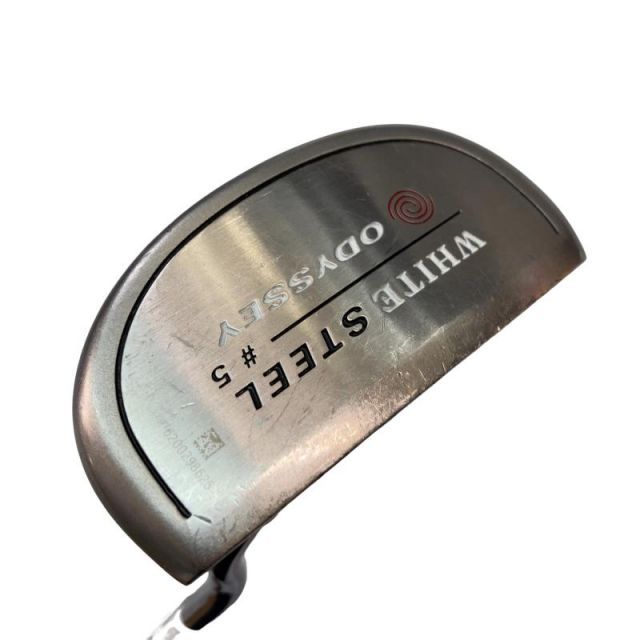 【中古】 オデッセイ WHITE STEEL #5 33インチ パター PT スチール (フレックスその他) メンズ 男性用 右利き 右用 Cランク ゴルフクラブ