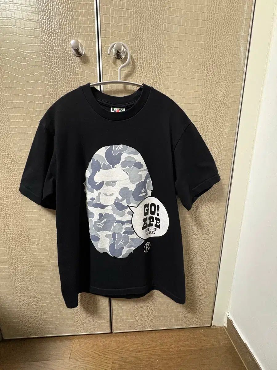 A BATHING APE アベイシングエイプ ベイプ 半袖 Tシャツ ブラック