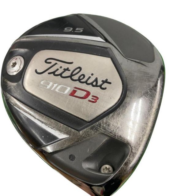 【中古】 タイトリスト 910 D3 9.5° ドライバー DR 純正特注シャフト (フレックスS) メンズ 男性用 右利き 右用 Cランク ゴルフクラブ