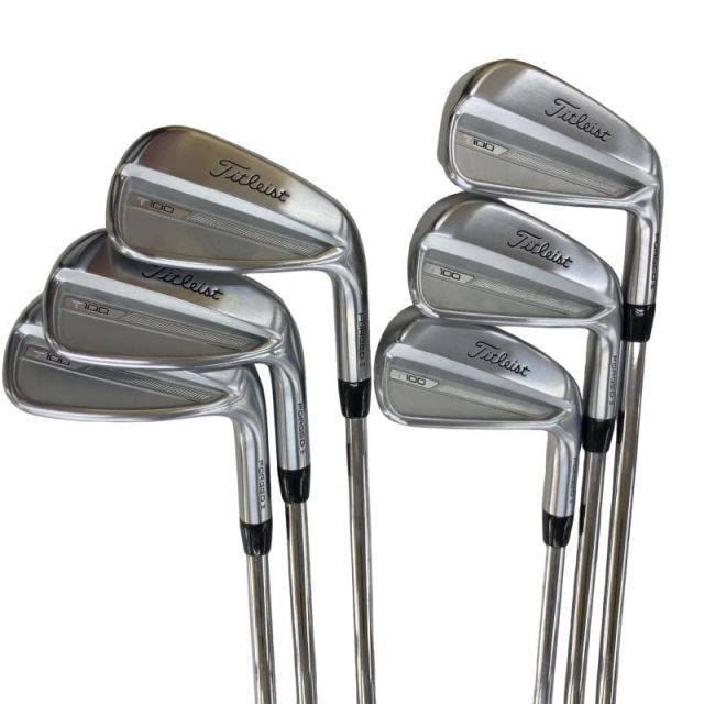 【中古】 タイトリスト Titleist T100(2023) 6S アイアンセット IR 純正特注シャフト (フレックスその他) メンズ 男性用 右利き 右用 Cランク ゴルフクラブ
