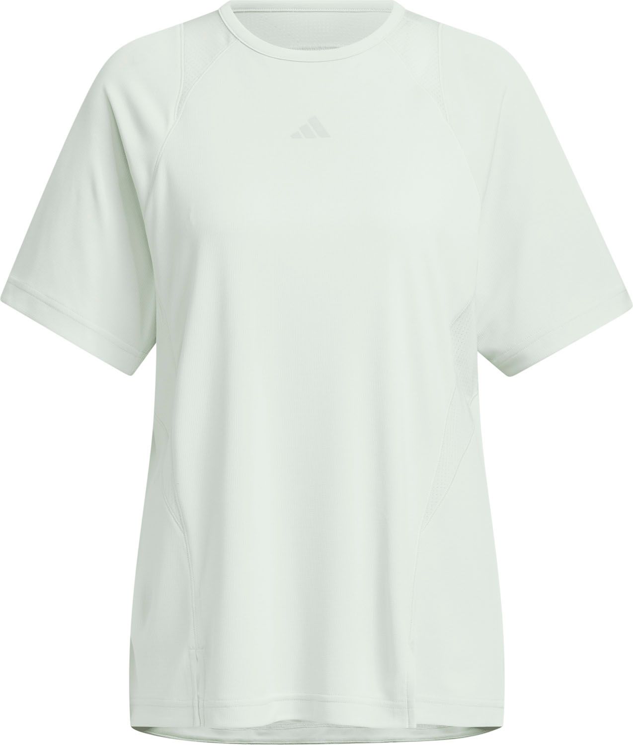 アディダス adidas トレーニング エッセンシャルズ プラス ルーズフィット クールセンサー ミッド レギュラー レングス半袖 T シャツ CC689 KE9113 リネングリーン