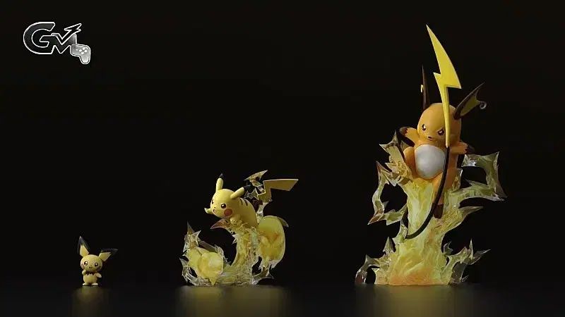 GMピカチュウ進化ツリー ポケットモンスター スケールワールド