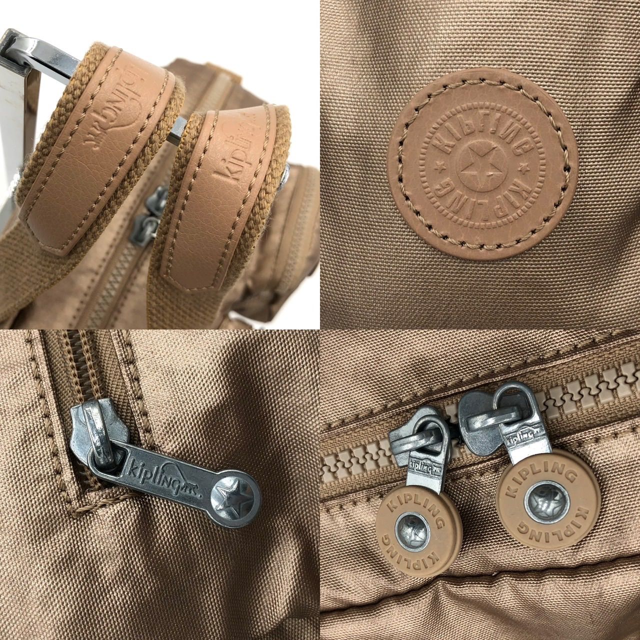 美品】キプリング Kipling 2way ショルダーバッグ ハンドバッグ 