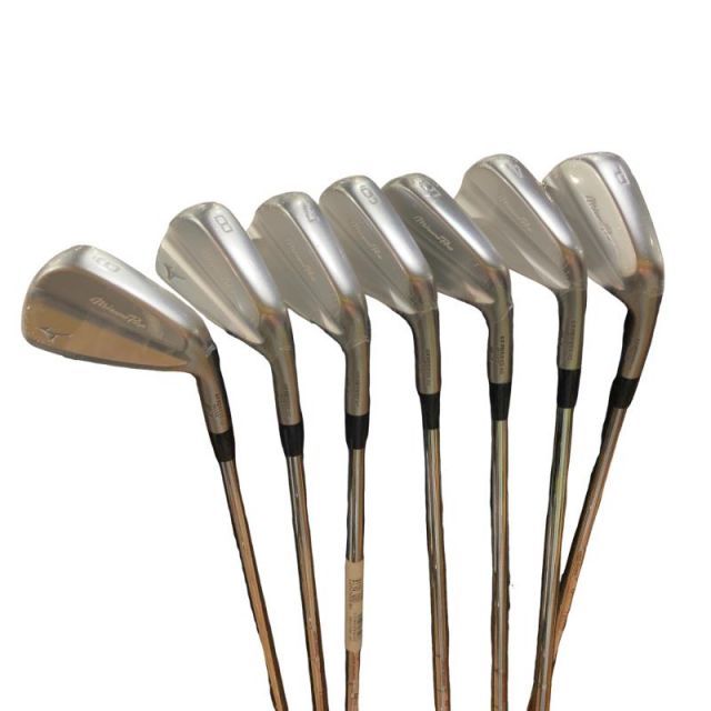 【中古】 ミズノ Mizuno Pro S-1 7S アイアンセット IR 純正特注シャフト (フレックスX) メンズ 男性用 右利き 右用 Aランク ゴルフクラブ