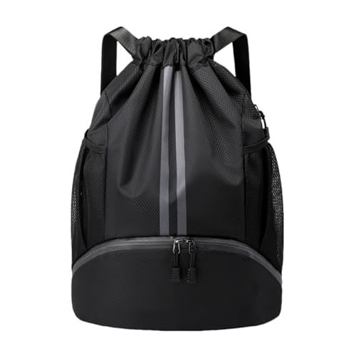 [Clair&Gina] ジムサック リュック シューズ収納バッグ プールバッグ 乾湿分離 スポーツバック 多機能 サイドポケット付 ナップサック 水泳 運動 遠足 男女兼用pms fb1f5e2e