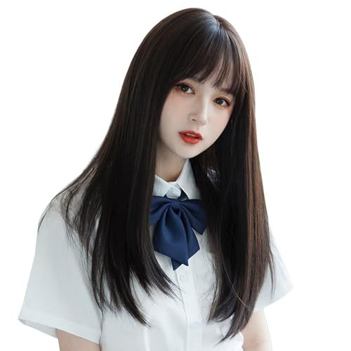KOME ウィッグ ロング フルウィッグ 女性 女装 ロリータ コスプレ 小顔 自然 耐熱ウィッグ ロングウィッグ 前髪 コスプレ 自然 小顔 耐熱pms 68b63d06