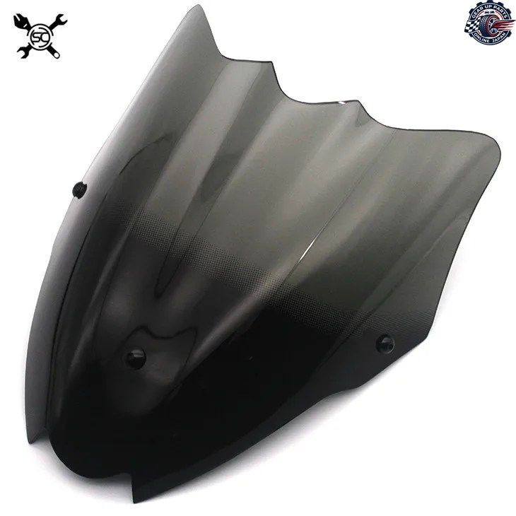 モーターサイクルスポーツ用ウインドシールド/ウインドスクリーンバイザー SUKUZI GSR750 2011 - 16 11'-16' ダブルバブル