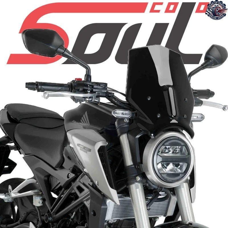 ホンダ CB125R CB250R CB300R 2018 2019 2020 18'-20' ダブルバブル モーターサイクル スポーツ ウインドシールド ウインドスクリーン バイ