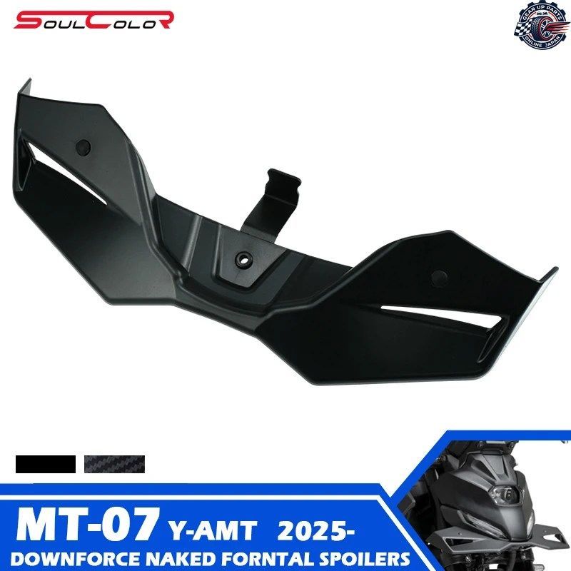 ヤマハ MT-07 2025 2026 Y-AMT MT07 25-25 Y-AMT モーターサイクル スポーツ ダウンフォース ネイキッド フロントスポイラー エアロダイナ