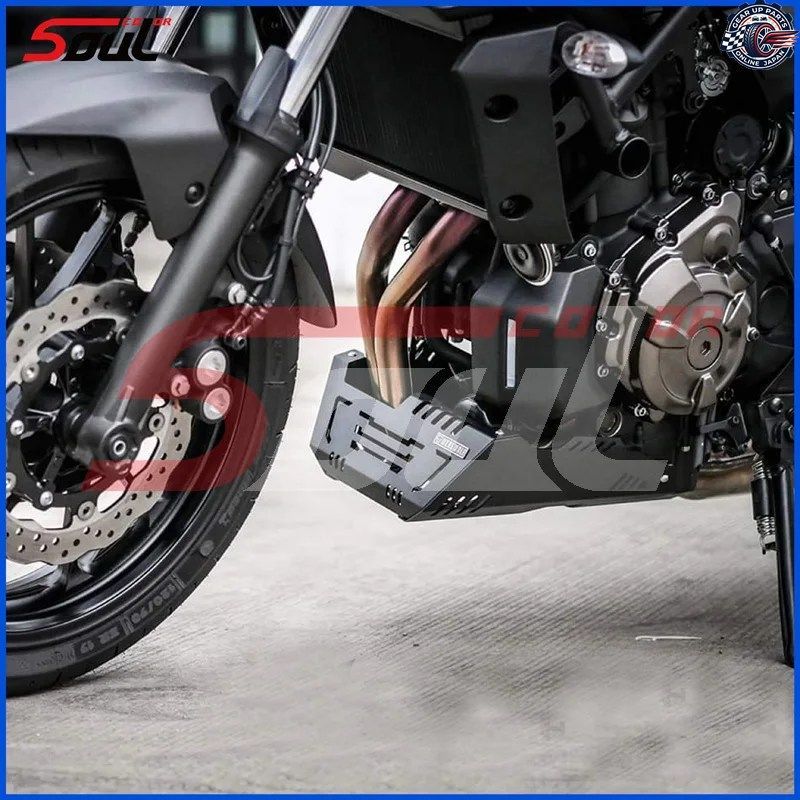 ヤマハ MT07 2018 - 2SR700 シャーシ エクスペディション エンジンガード スキッドプレート シャーシカバー
