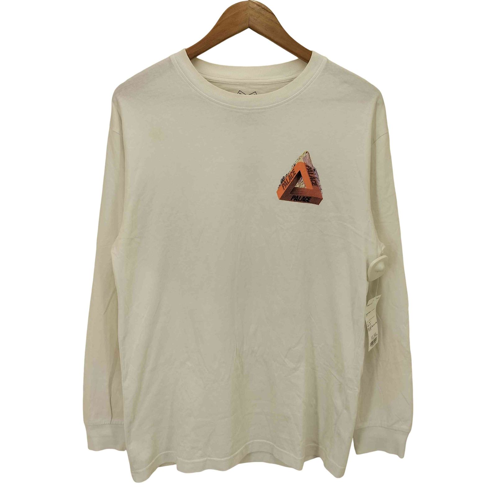 パレス PALACE CHAPPING LONGSLEEVE L/S クルーネック Tシャツ メンズ 
