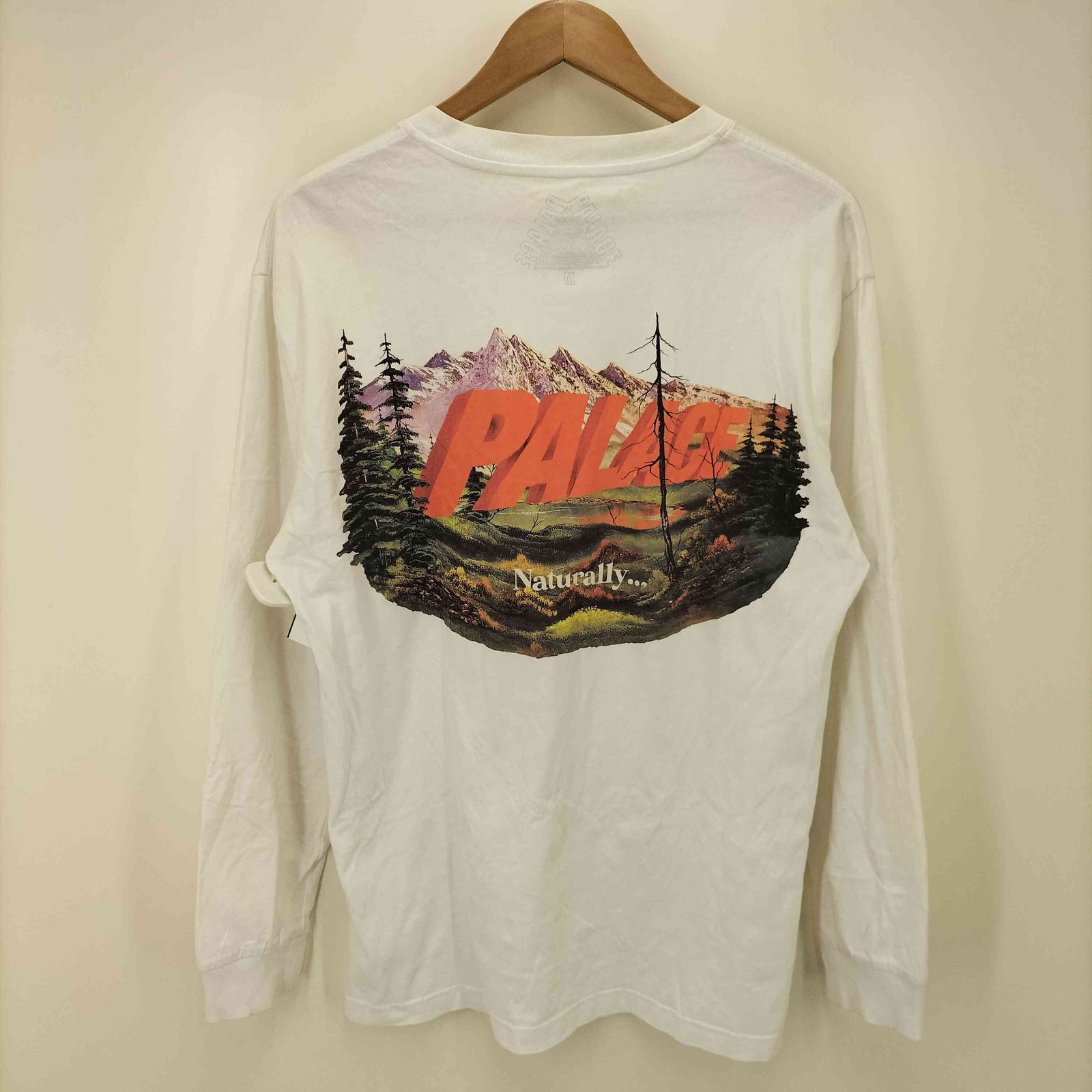 パレス PALACE CHAPPING LONGSLEEVE L/S クルーネック Tシャツ メンズ 