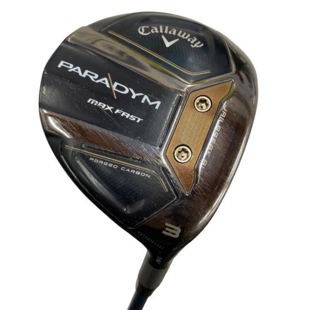 【中古】 キャロウェイ PARADYM MAX FAST 3W フェアウェイウッド FW SPEEDER NX 40 for CW(PARADYM FW) (フレックスSR) メンズ 男性用 右利き 右用 Cランク ゴルフクラブ