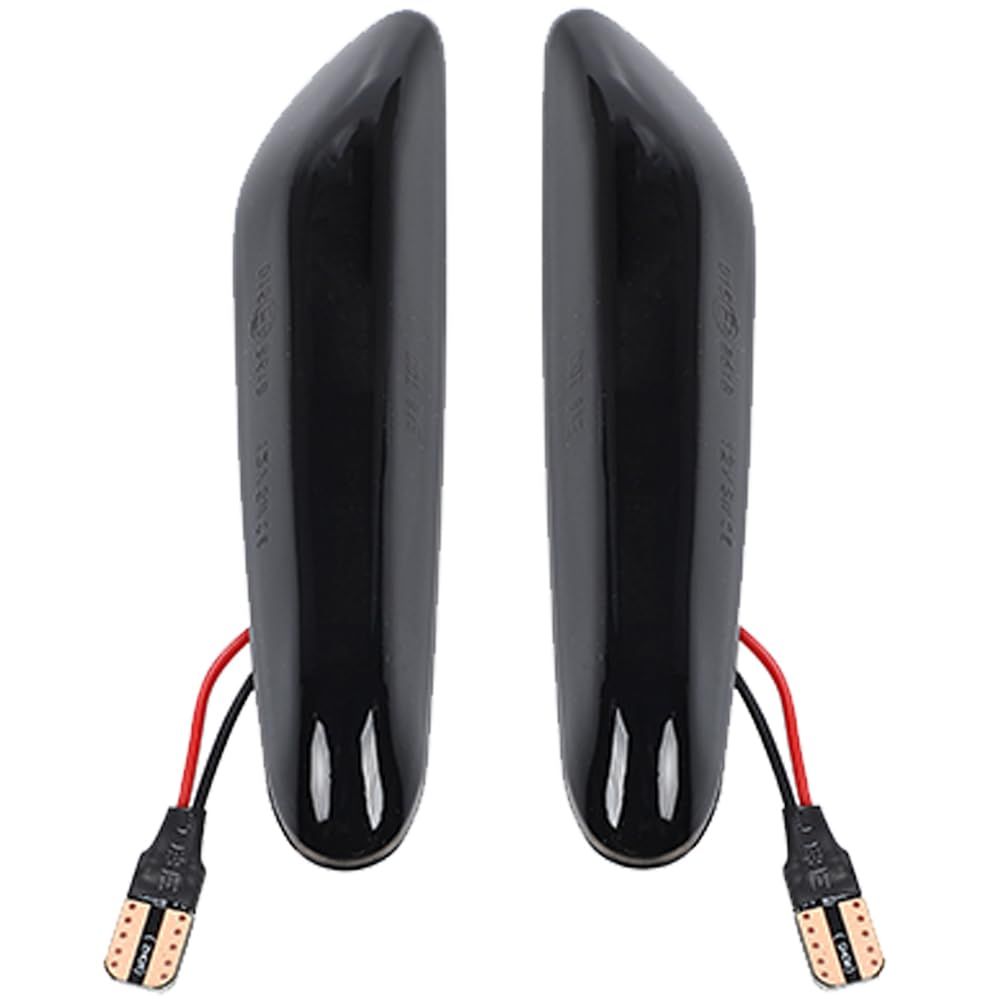 BMW サイドマーカー シーケンシャル E60 E61 E81 E82 E83 E84 E90 流星 ウインカー 社外品 汎用 (クリアレンズ) [クリアレンズ]