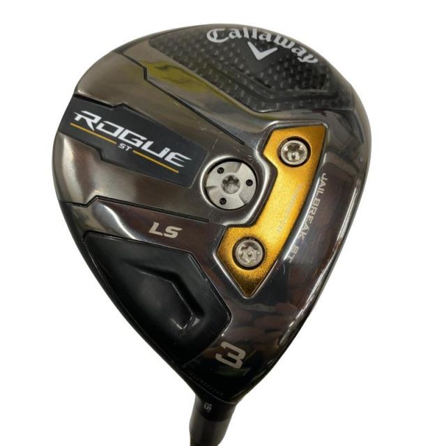 【中古】 キャロウェイ ROGUE ST LS 3W フェアウェイウッド FW 純正特注シャフト (フレックスS) メンズ 男性用 右利き 右用 Cランク ゴルフクラブ