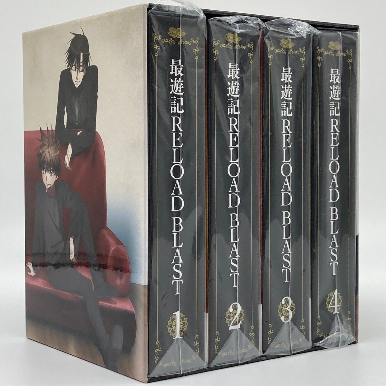 最遊記 RELOADBLAST 初回限定版DVD全4巻＋全巻収納BOX付き DVD】最遊記 RELOAD BLAST 限定版 全4巻 セット (収納BOX付き) #nn