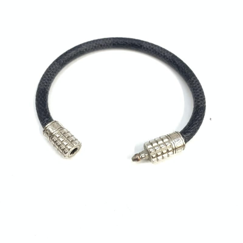 中古】LOUIS VUITTON M6626E ブレスレット・ディジット ダミエ・グラ