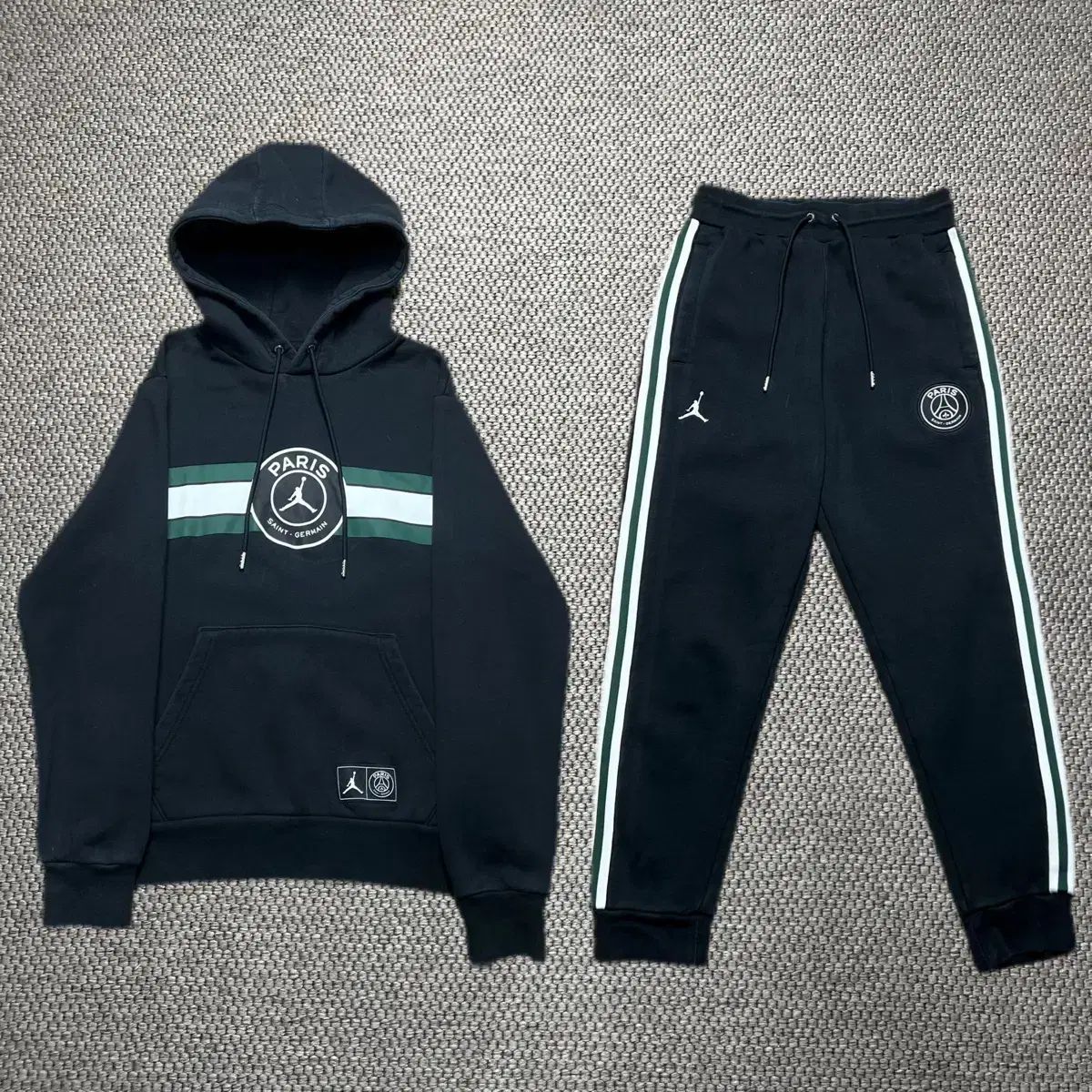 ジョーダン パリ・サンジェルマンFC WHO フード ジョガー パンツ セットアップ M
