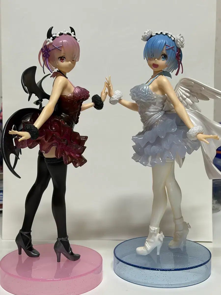 リゼロ レム ラム 天使悪魔 フィギュア セット まとめ売り