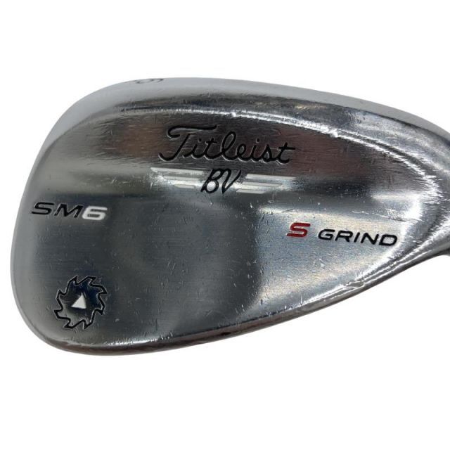 【中古】 タイトリスト VOKEY SPIN MILLED SM6 ツアークロム 56°/10°S ウェッジ WG Dynamic Gold (フレックスS) メンズ 男性用 右利き 右用 Cランク ゴルフクラブ