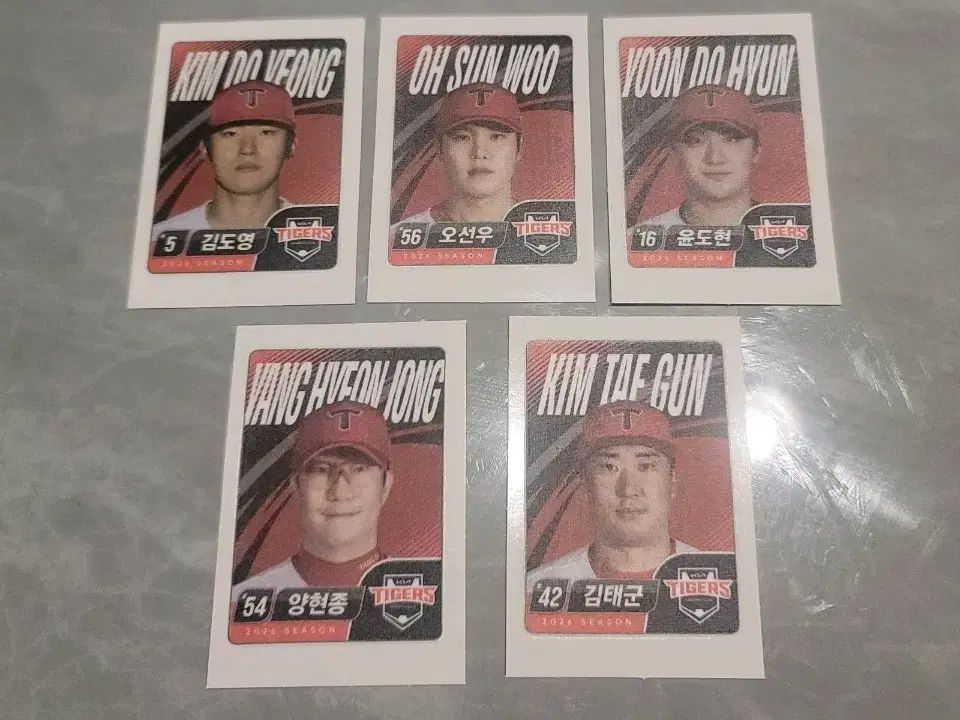 KBO ロッテウェルフード タイガース キム・ドヨン(まとめ売り)