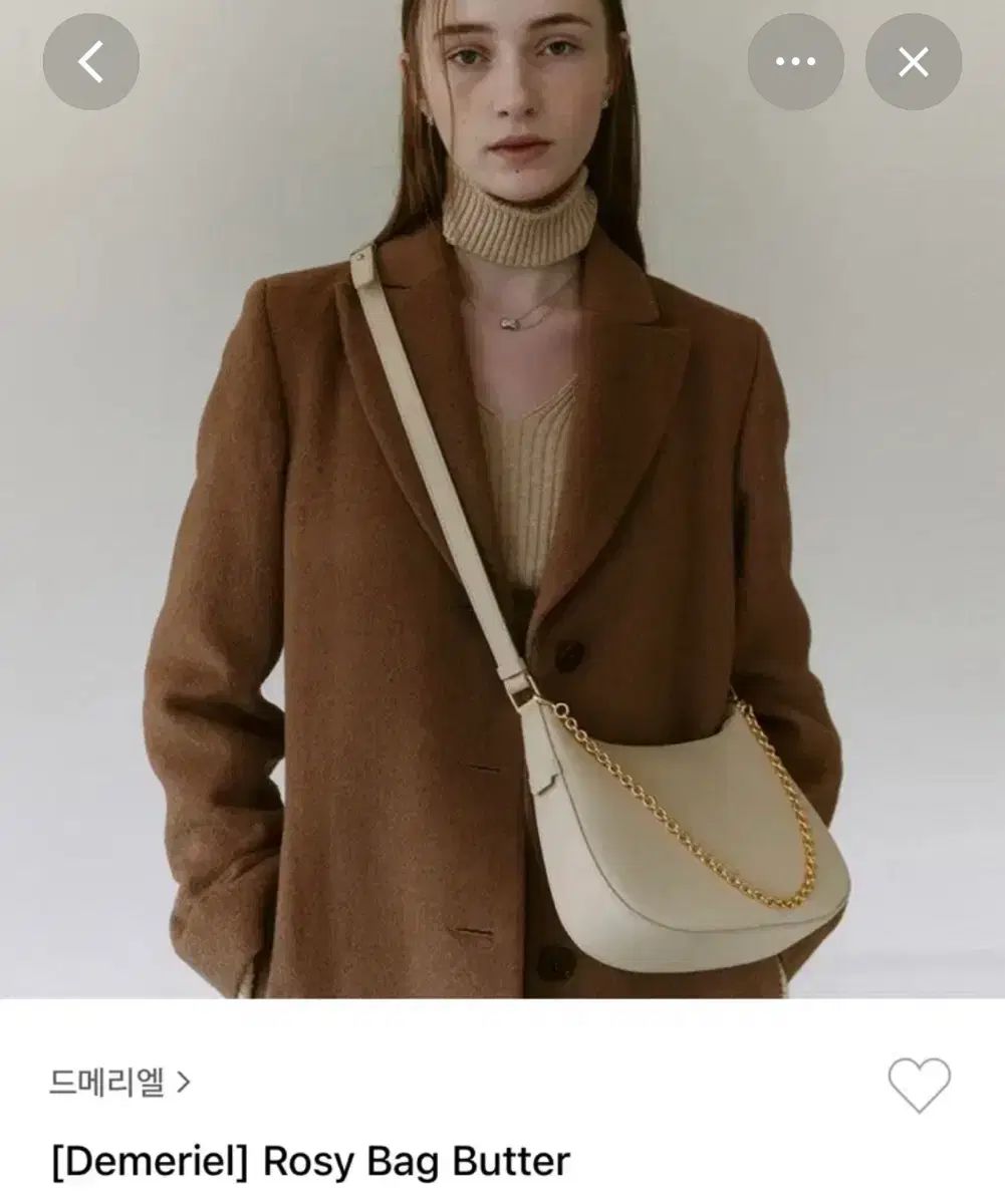 ドメリエル ロジバッグ バター HOBO BAG