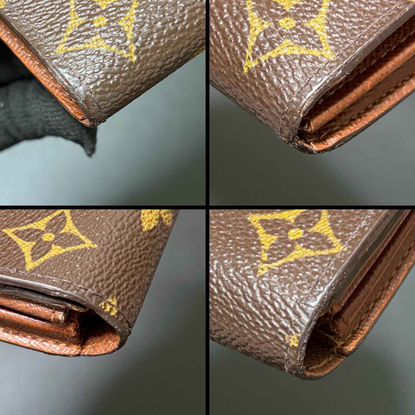 c88 ポルトフォイユ サラ 旧型 Louis Vuitton ルイ ヴィトン 2つ 折り 