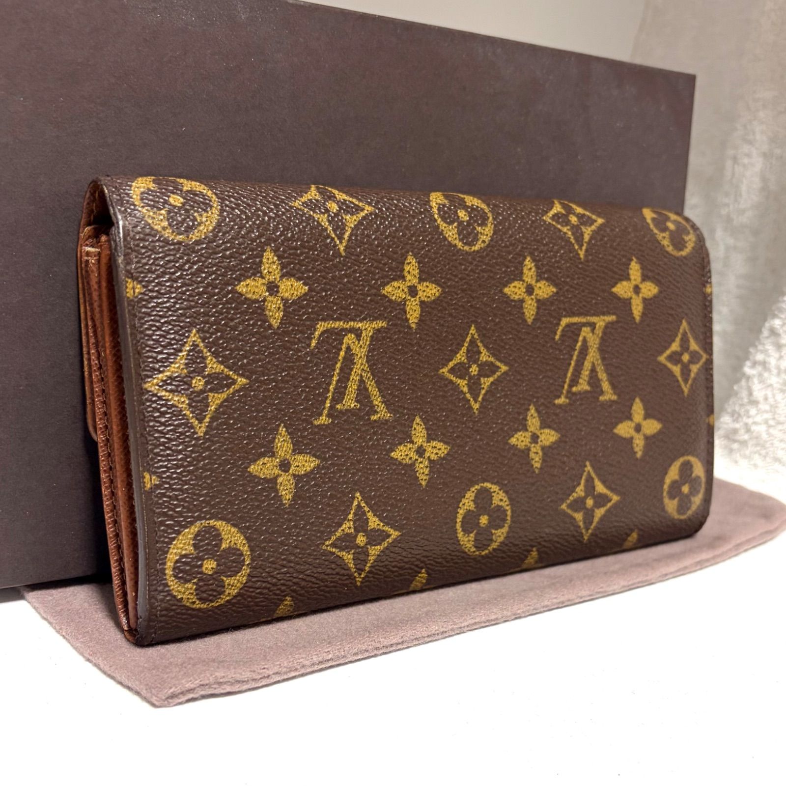 c88 ポルトフォイユ サラ 旧型 Louis Vuitton ルイ ヴィトン 2つ 折り 