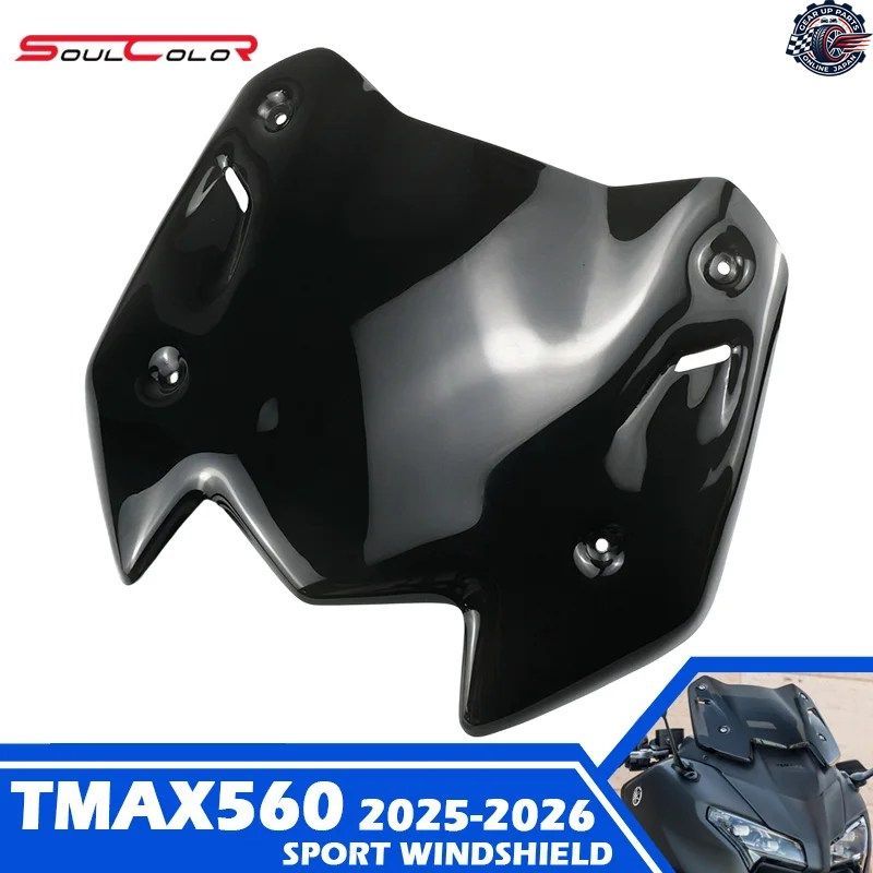 T-MAX 560 TECH MAX 2025 2026 TMAX560 TECH MAX 25 26 オートバイ用ウインドシールド スポーツウインドスクリーンバイザー