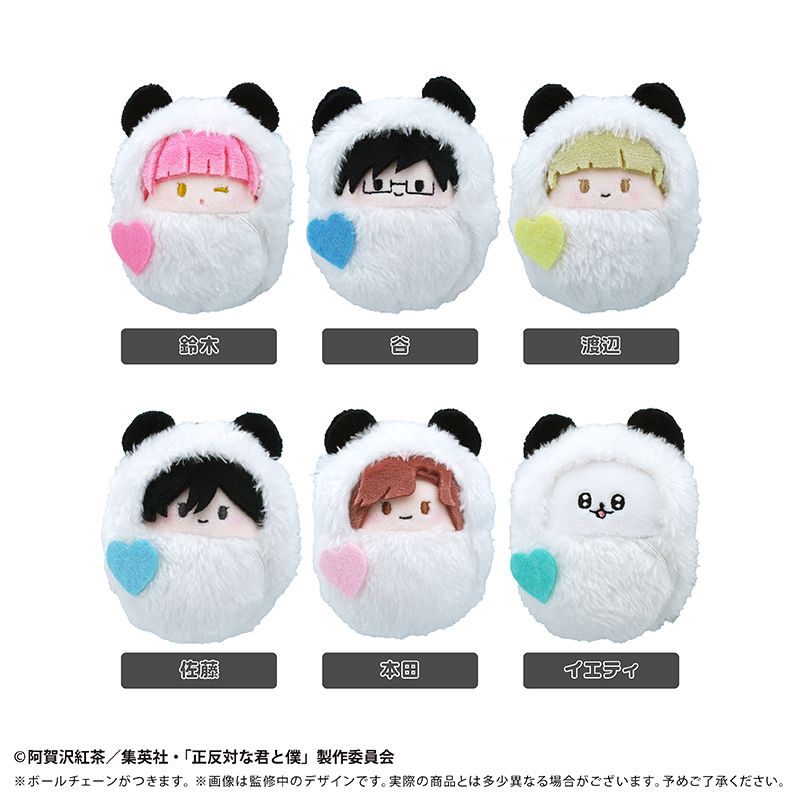 【タピオカ】正反対な君と僕 くるみたぴぬい パンダ Ver. 1BOX入数：6