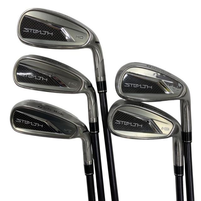 【中古】 テーラーメイド STEALTH HD(2023) 5S アイアンセット IR TENSEI RED TM60(STEALTH IR) (フレックスS) メンズ 男性用 右利き 右用 Cランク ゴルフクラブ