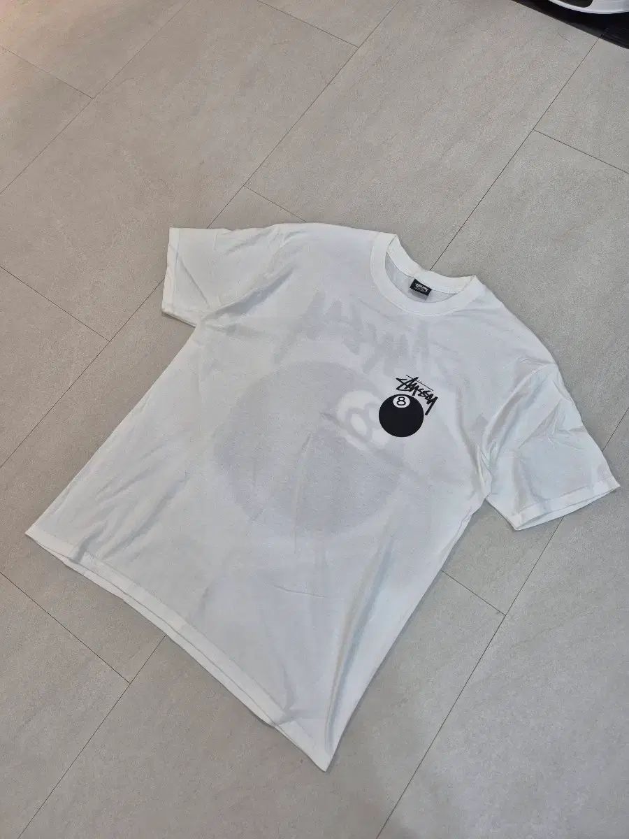 STUSSY 8ボール Tシャツ 白 L