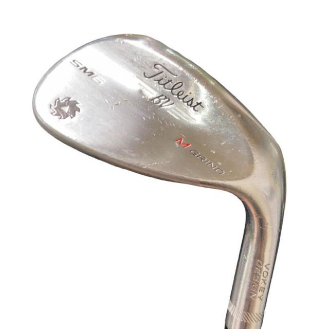 【中古】 タイトリスト VOKEY SPIN MILLED SM6 ツアークロム 56°/08°M ウェッジ WG NS PRO MODUS3 TOUR120 (フレックスS) メンズ 男性用 右利き 右用 Cランク ゴルフクラブ