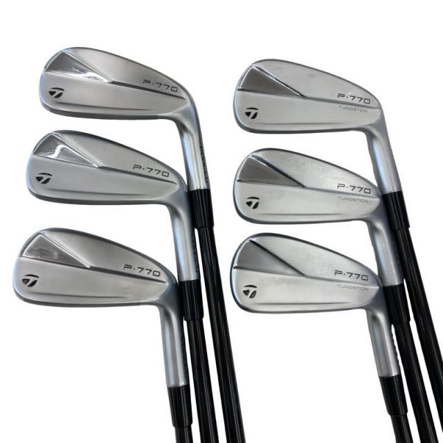 【中古】 テーラーメイド Taylor Made P・770(2023) 6S アイアンセット IR Diamana Thump Iron i95(2023) (フレックスS) メンズ 男性用 右利き 右用 Cランク ゴルフクラブ